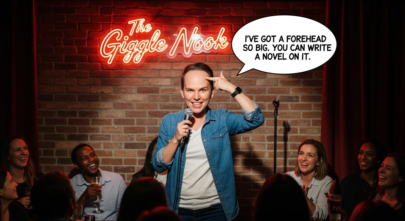 Classic Big Forehead Jokes 😂