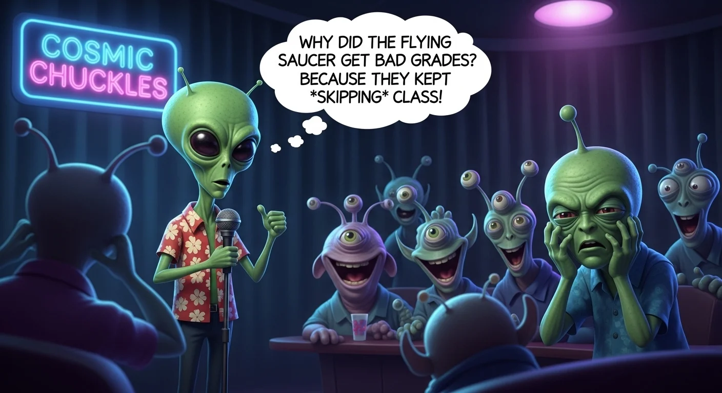 Clean & Fun Alien Puns 😊