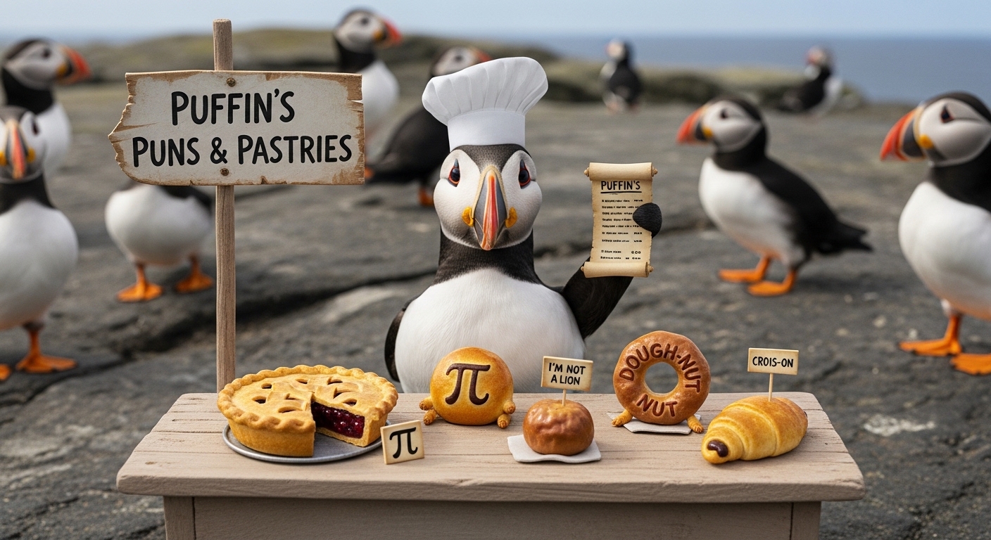 Cute Puffin Puns 🥰