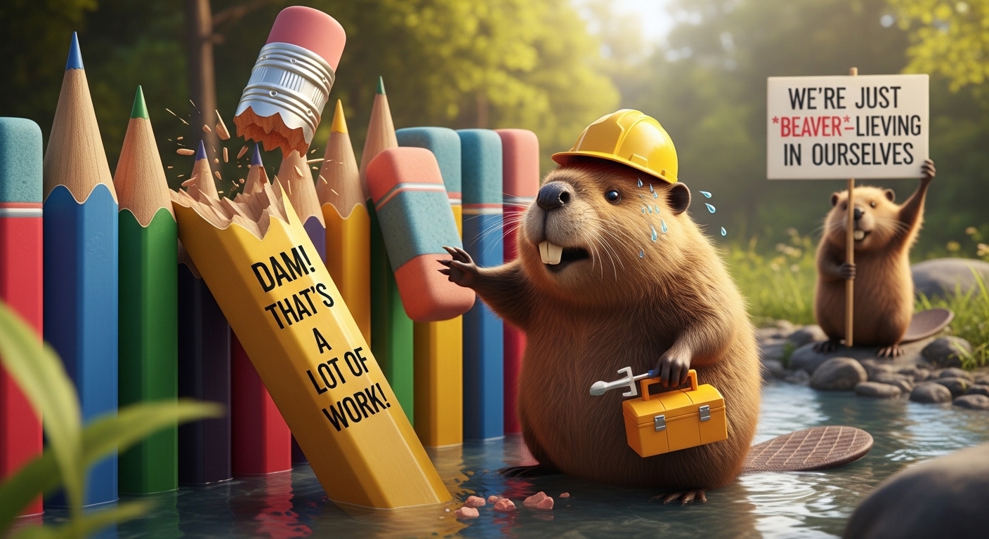 Flirty Beaver Puns 😉
