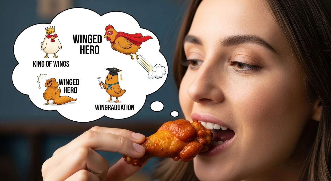 Funny Chicken Wing Puns 😂
