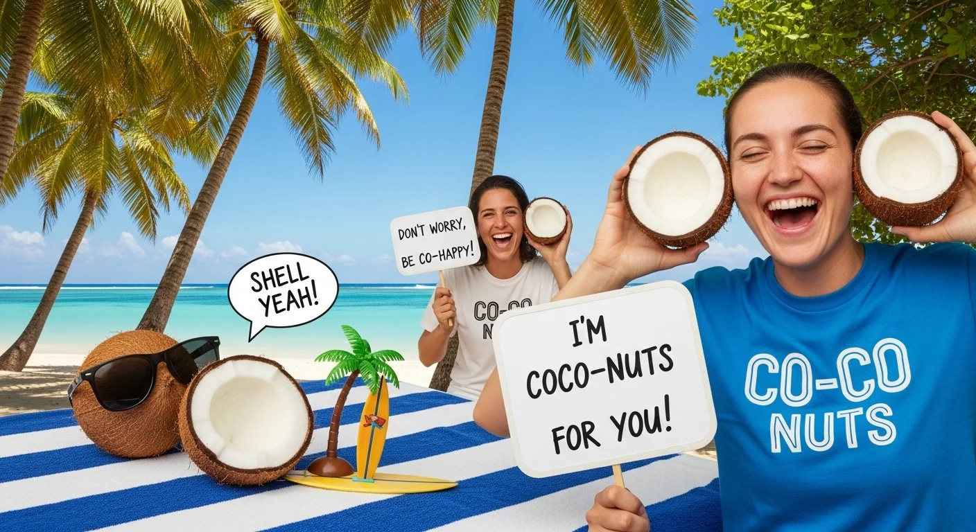 Funny Coconut Puns 😂