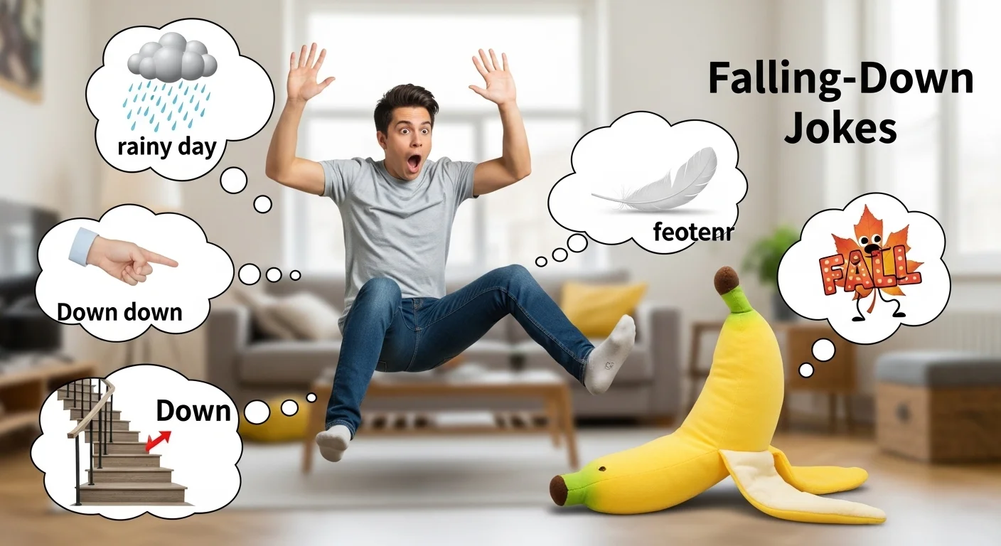 Funny Falling Down Jokes 😂