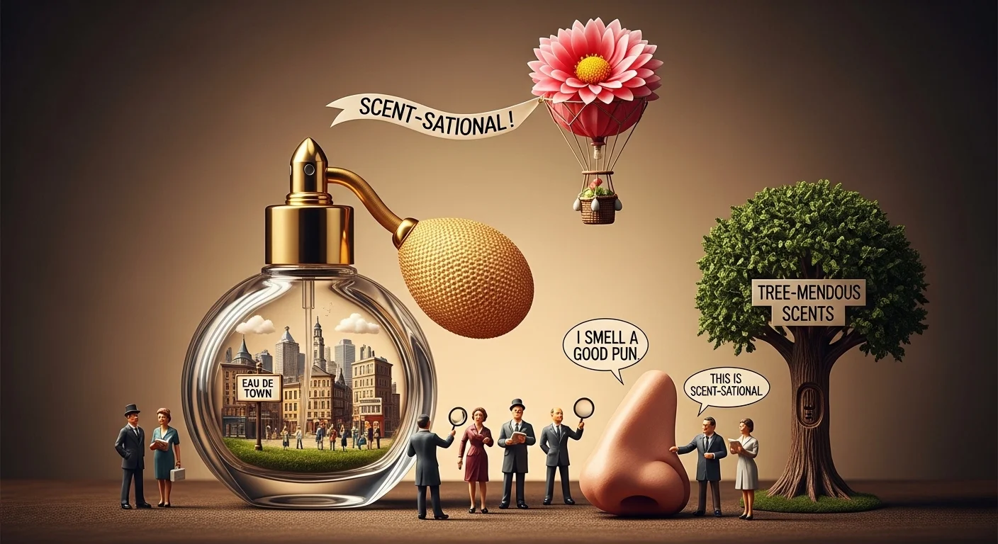 Funny Fragrance Puns 😂
