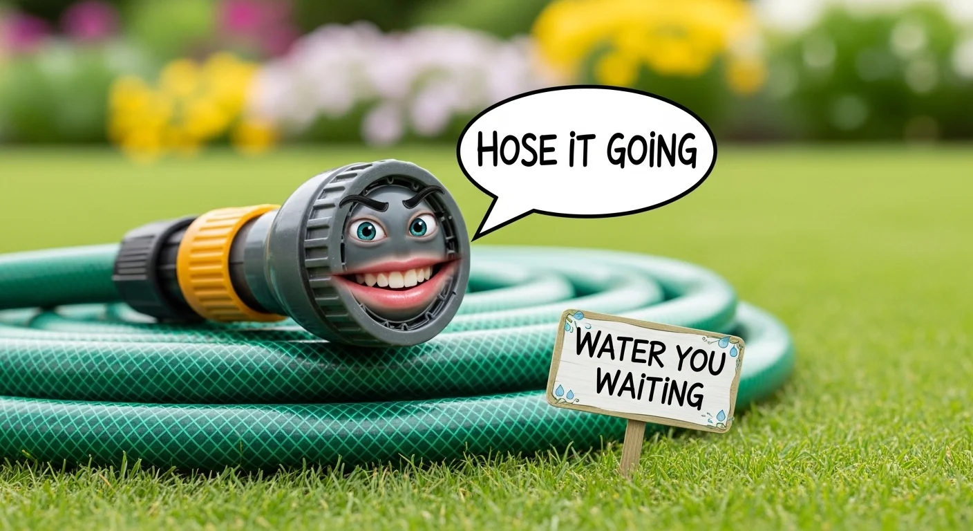 Funny Garden Hose Puns 😂