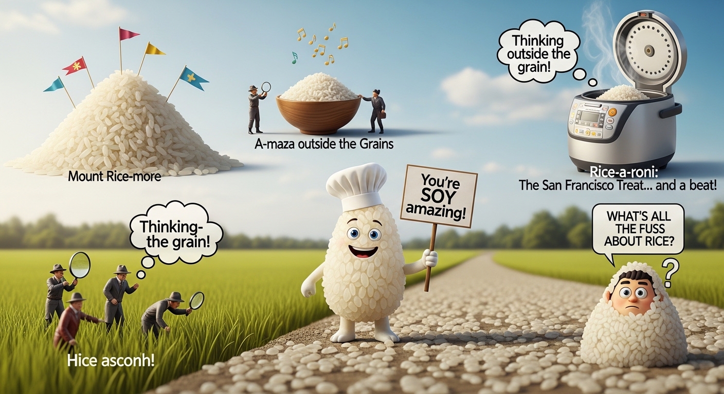 Funny Rice Jokes 😂