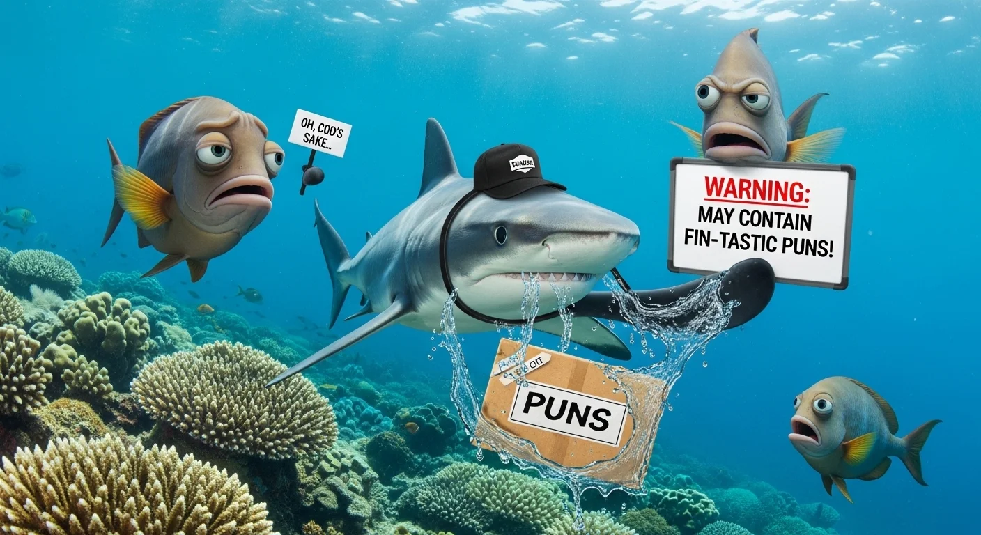 Funny Shark Puns 😂