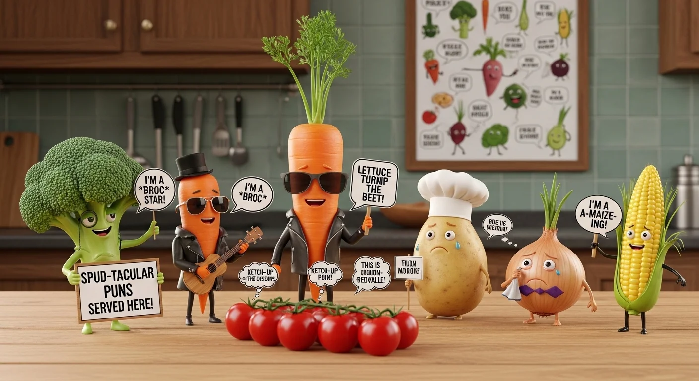 Funny Vegetable Puns 😂