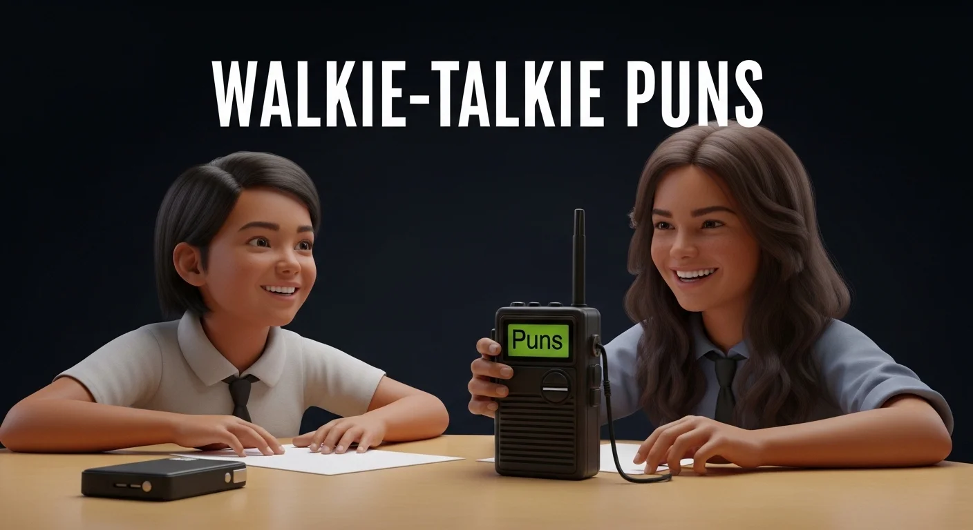 Funny Walkie Talkie Puns 😂