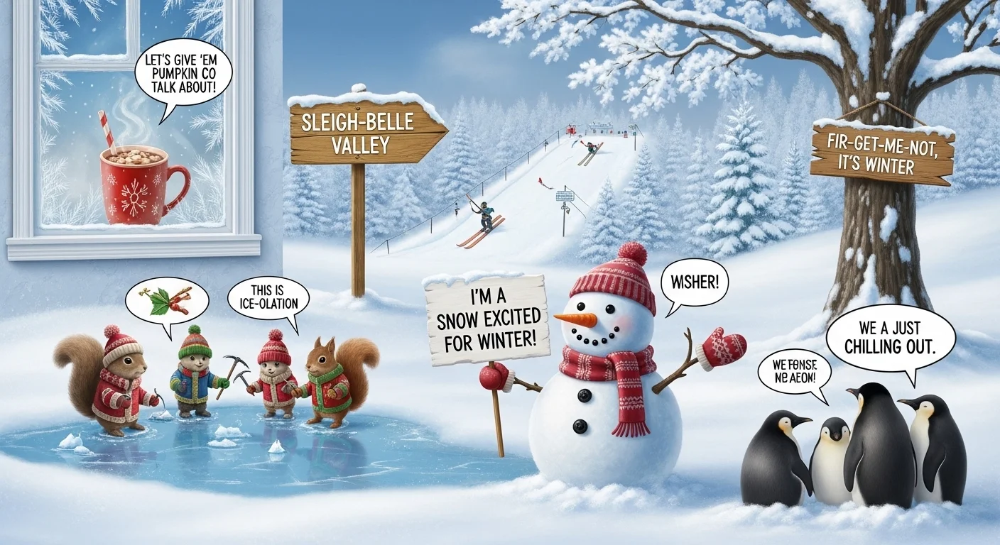 Funny Winter Puns 😂