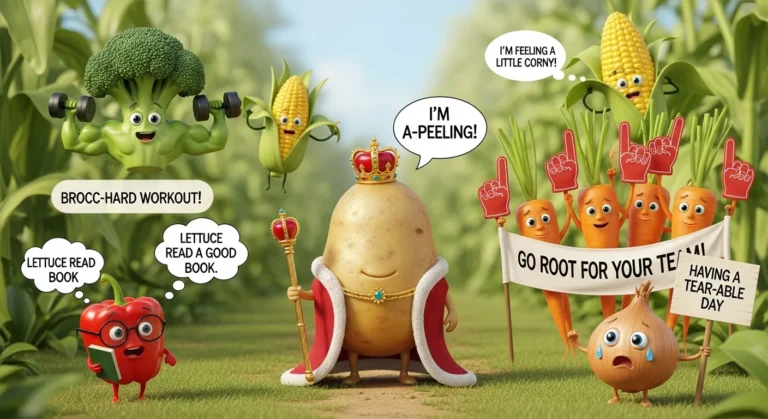 289+ Vegetable Puns That Will Make You Laugh Your Kale Off 🥕😂
