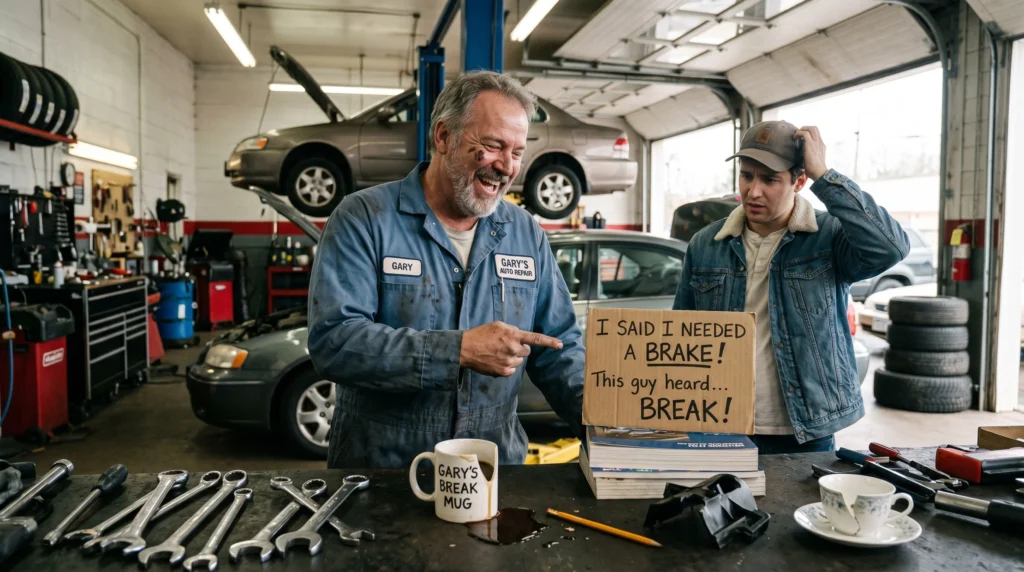 Brake Puns