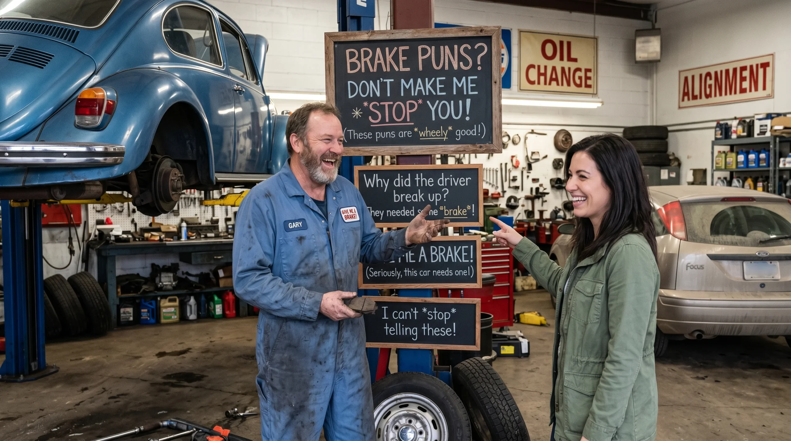 Funny Brake Puns 🚗