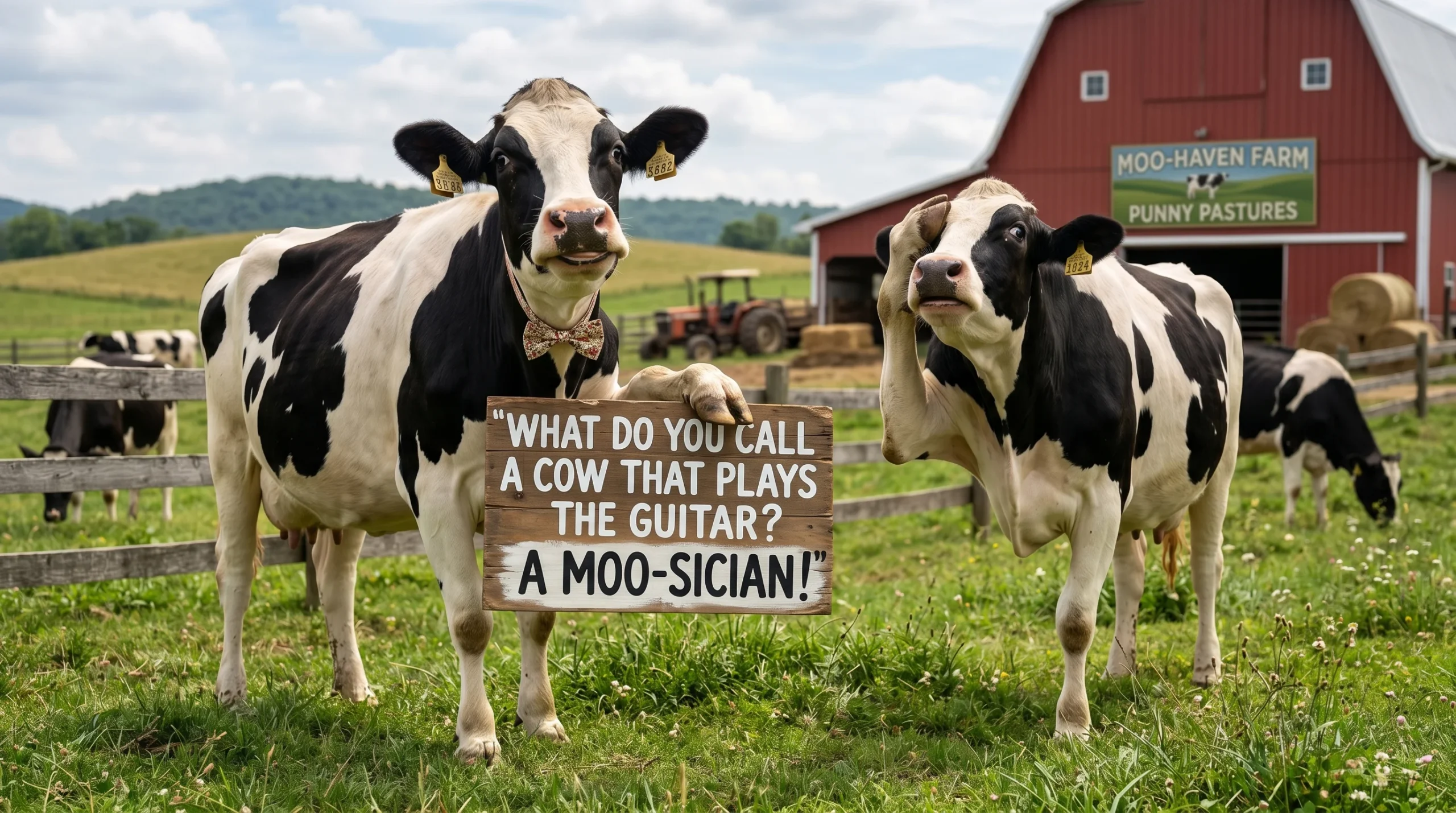Funny Cow Puns 🐄