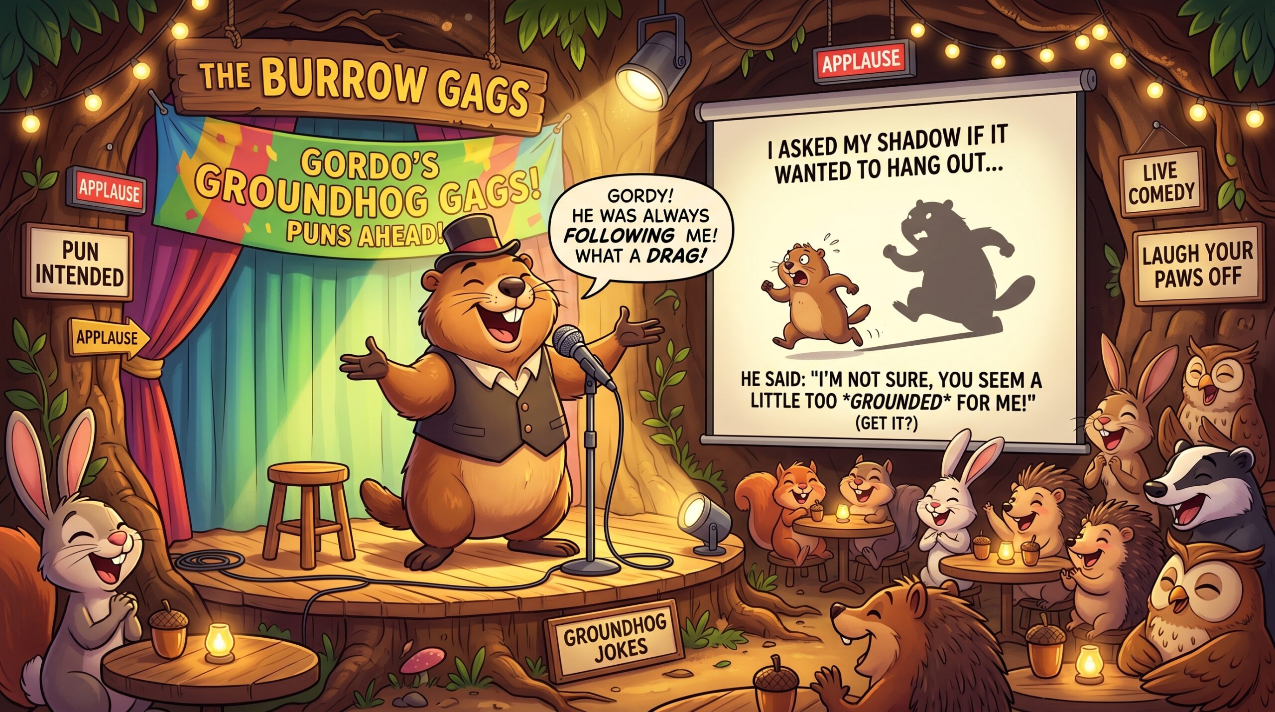 Funny Groundhog Jokes 🦫