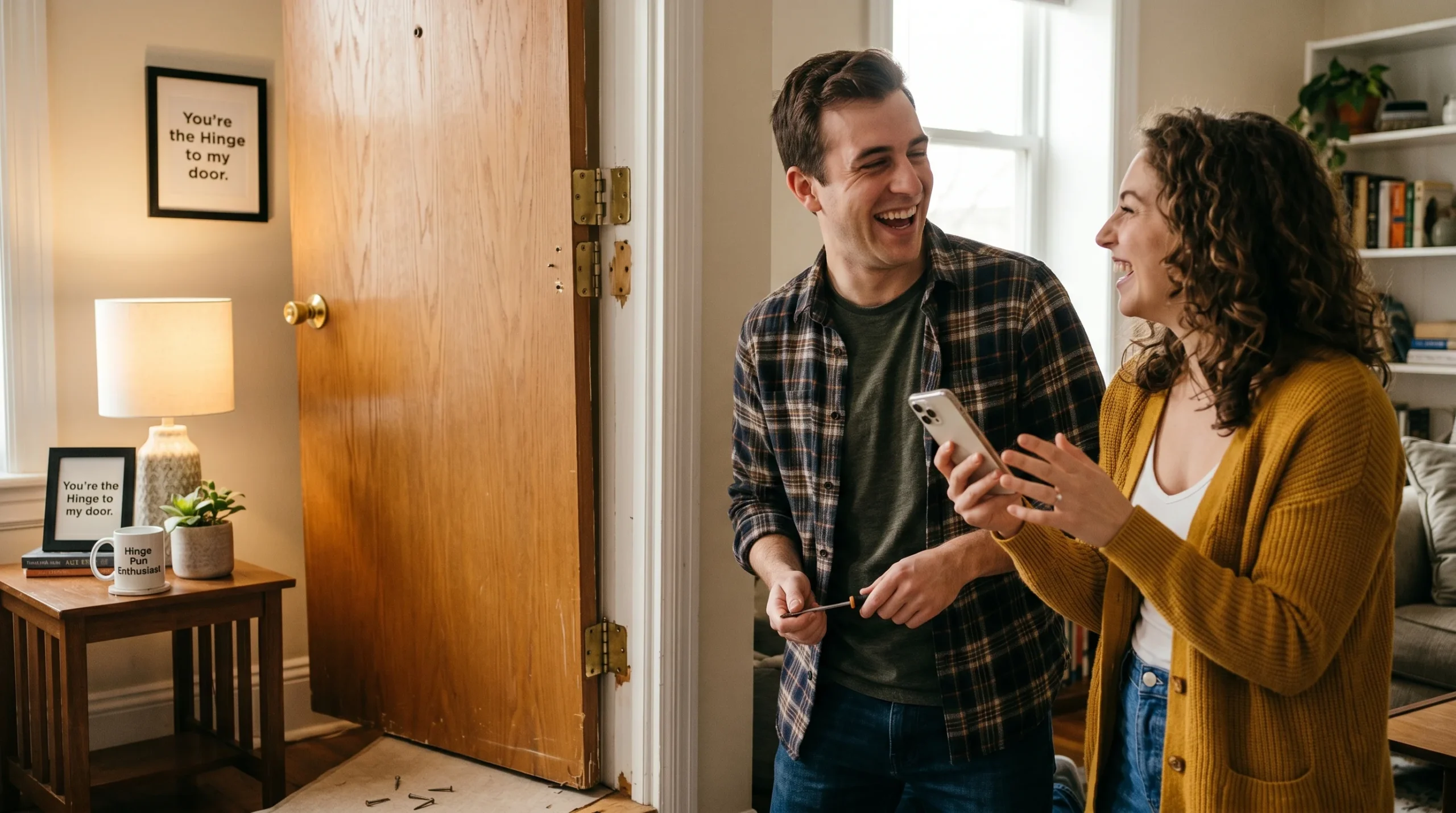 Funny Hinge Puns 🚪