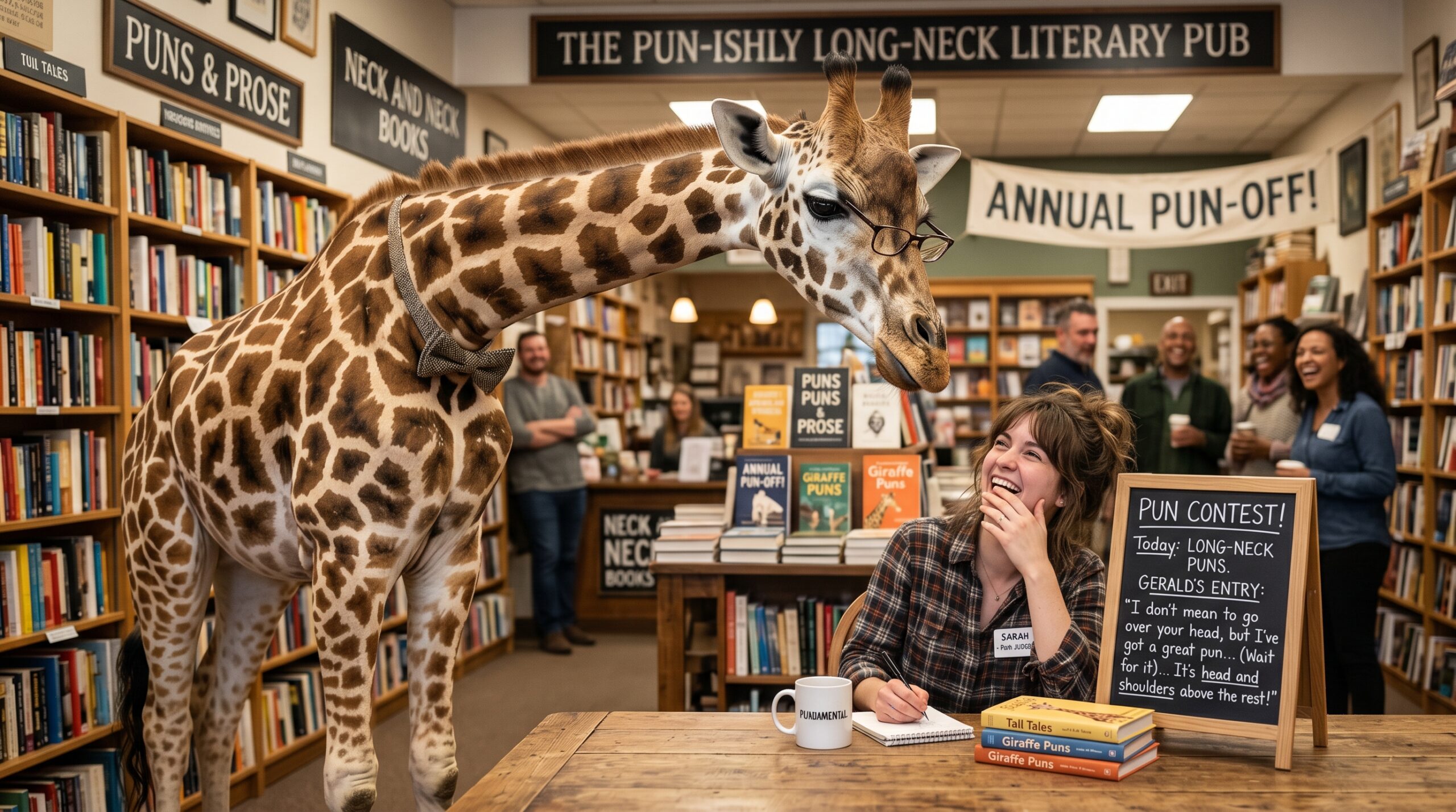Funny Long Neck Puns 🦒