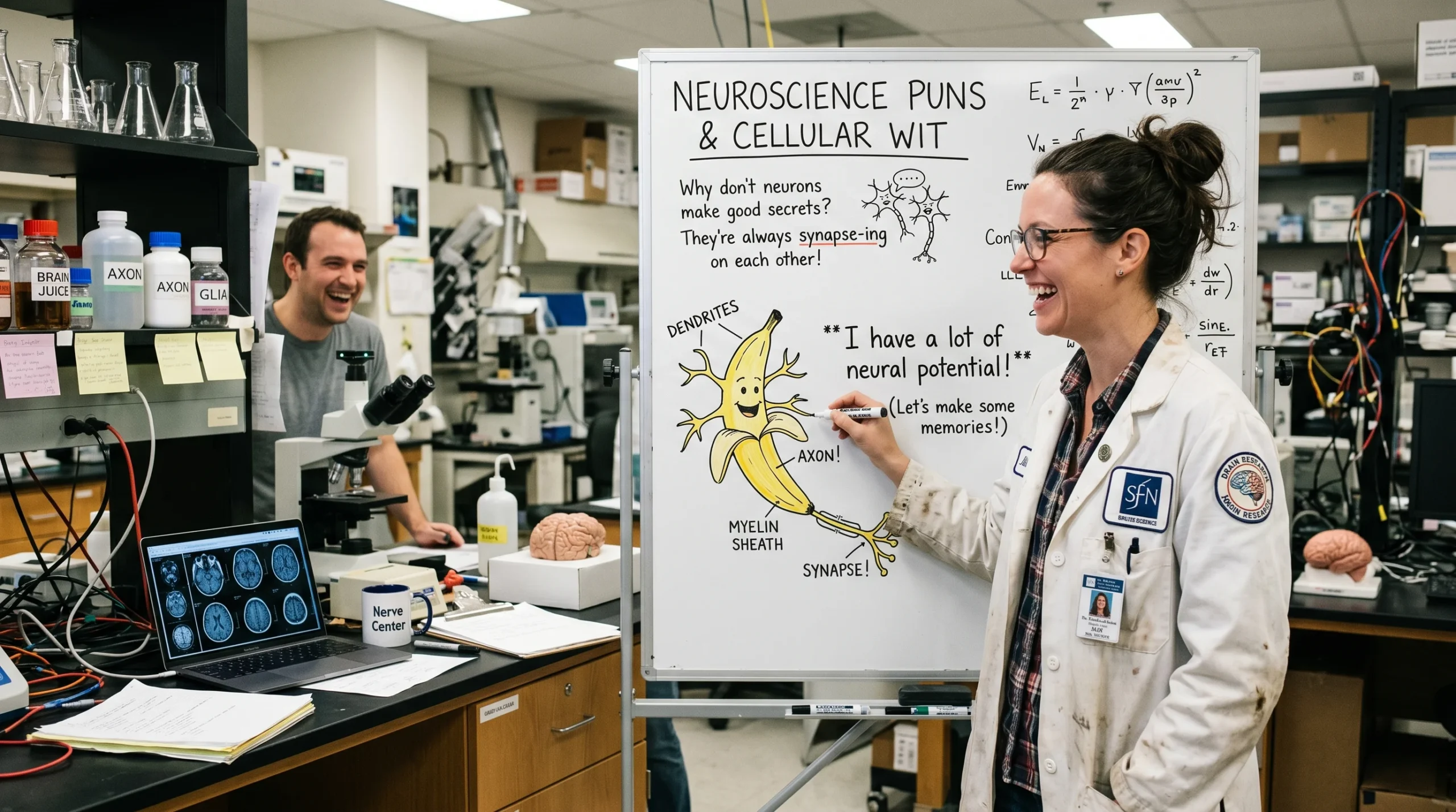 Funny Neuroscience Puns 🧠