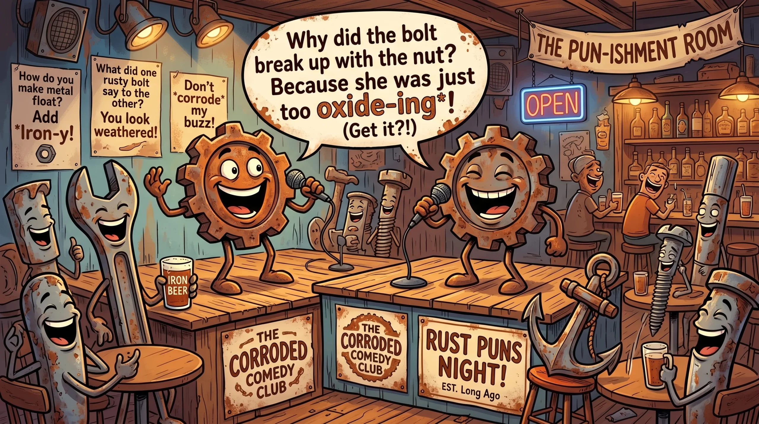 Funny Rust Puns 🔧