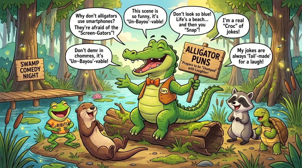 alligator-puns