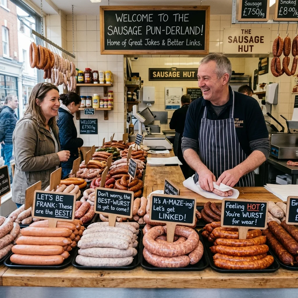 Clever Sausage Puns 🤓