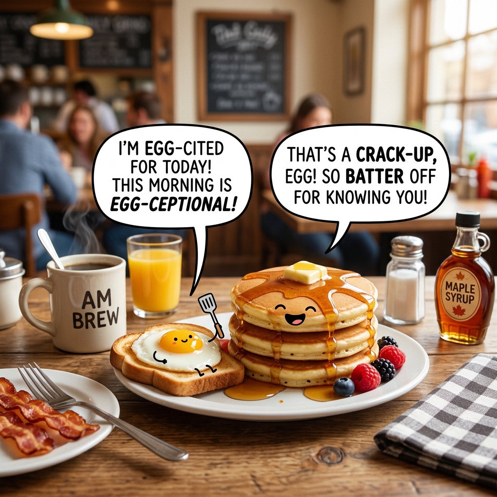 Funny Breakfast Puns 🍳😂