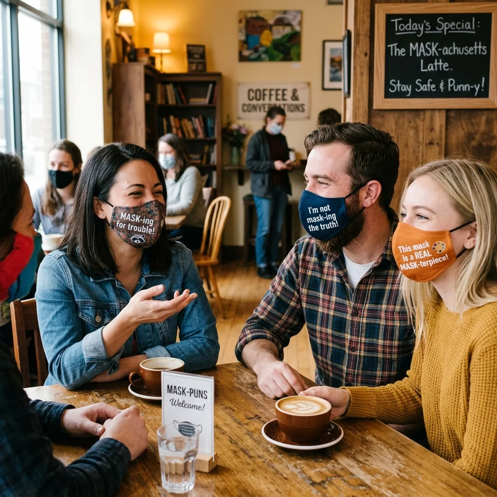Funny Mask Puns 🎭😂