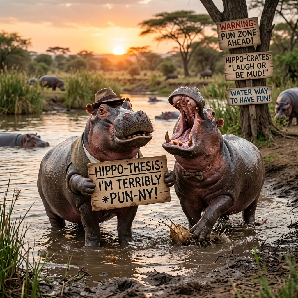 Hippo One-Liners 😄