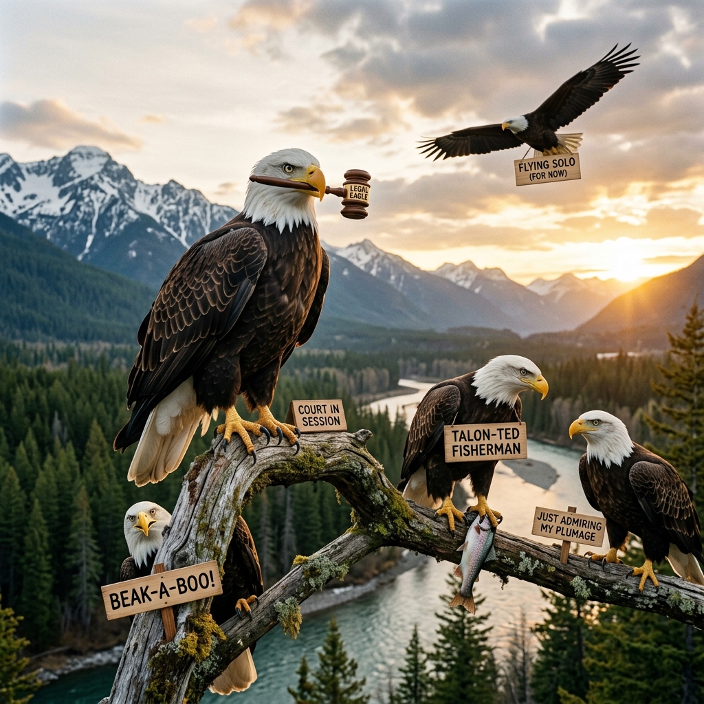 Kids' Eagle Puns 🧒
