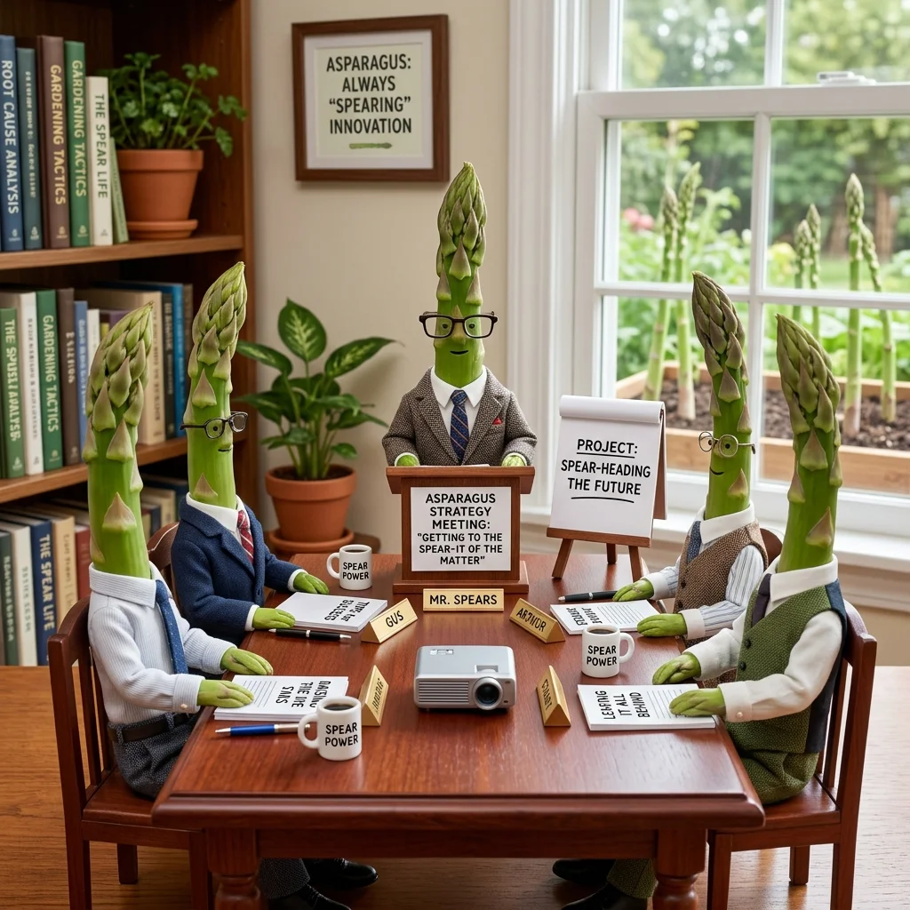 Short Asparagus Puns ⚡