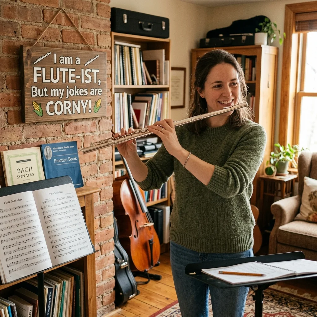 Short Flute Puns ⚡