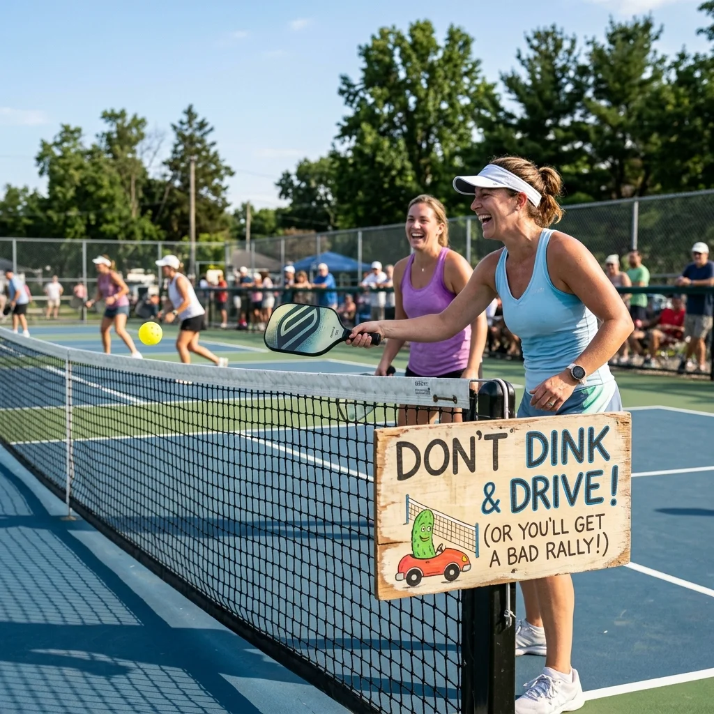 Short Pickleball Puns ⚡