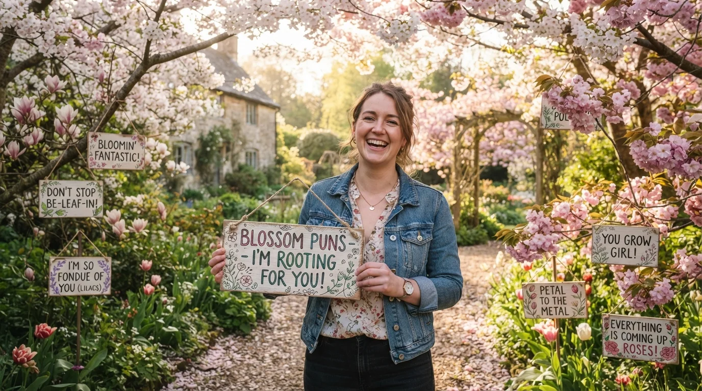 Blossom Birthday Puns 🎂