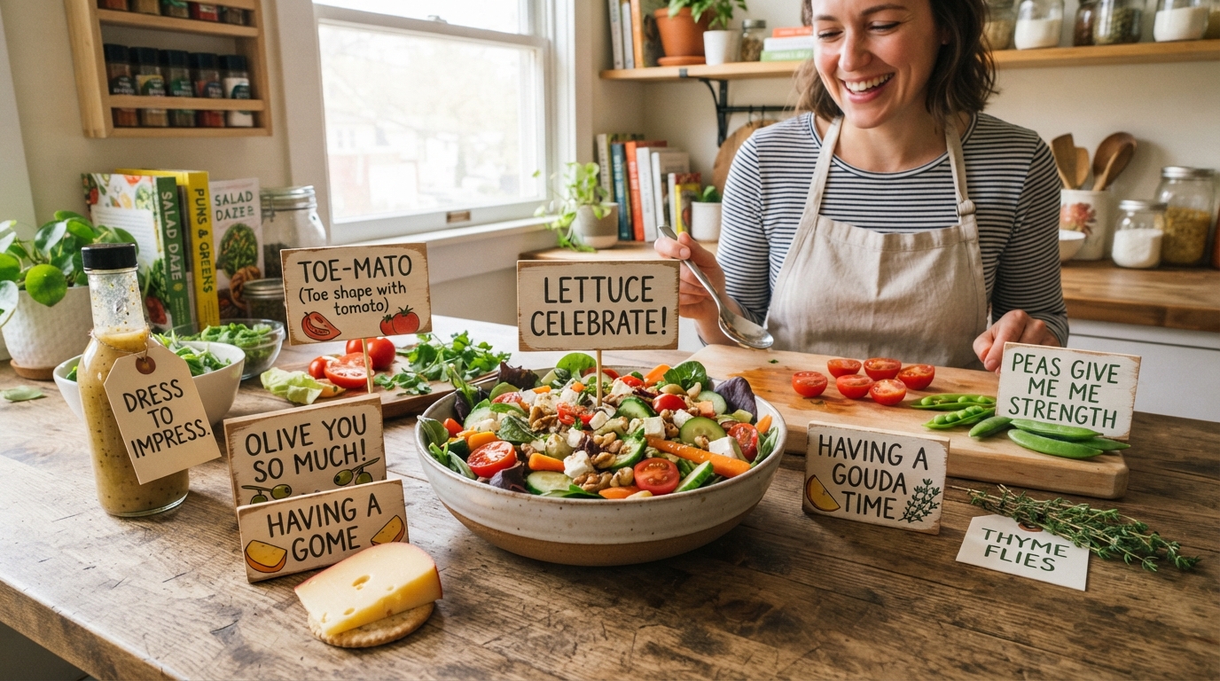 Classic Salad Puns 🥗