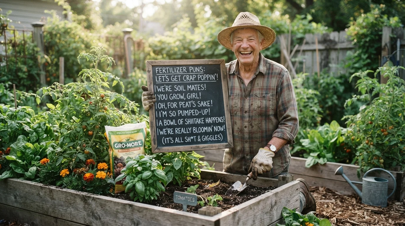Cute Fertilizer Puns 💚