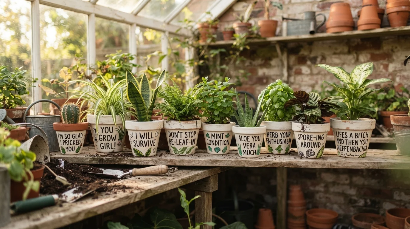 Funny Flower Pot Puns 🌼