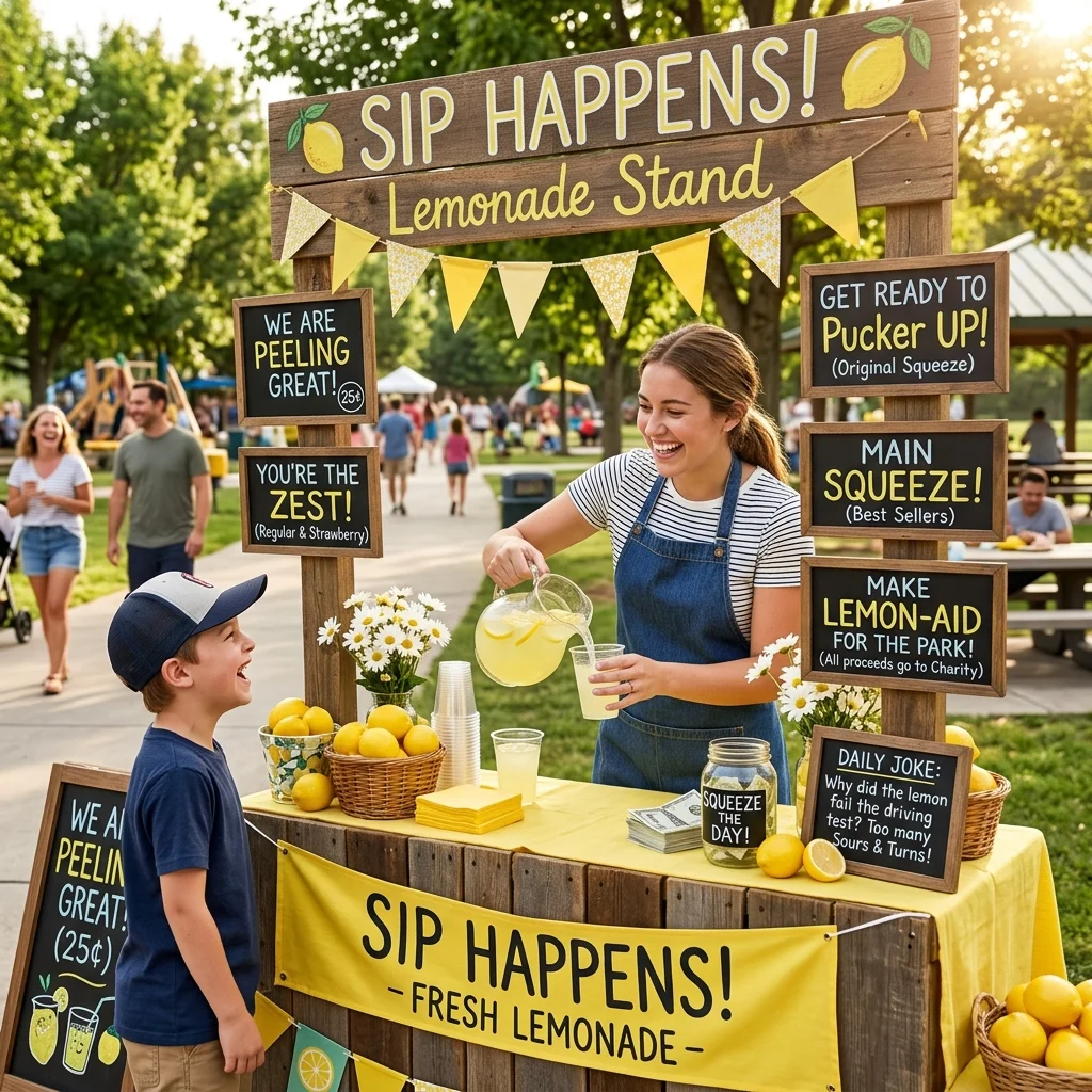 Love Lemonade Puns ❤️