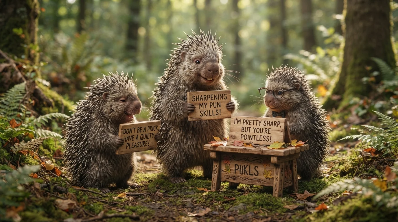 Porcupine Caption Ideas 📸