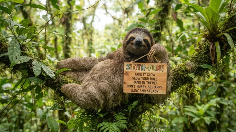sloth-puns